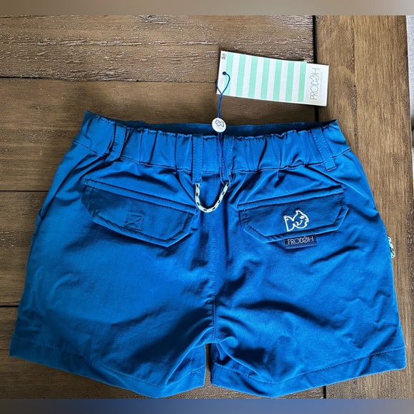 Stylish Sporty Boy Blue Cargo Shorts - Picture 2 of 3